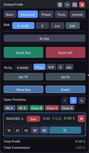 Advanced: precise multi-position control