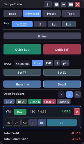 Advanced: precise multi-position control